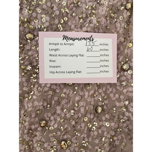 Mac Duggal Porcelain Gold Embellished One-Shoulder Evening Gown Size 6 $598 - Picture 10 of 11